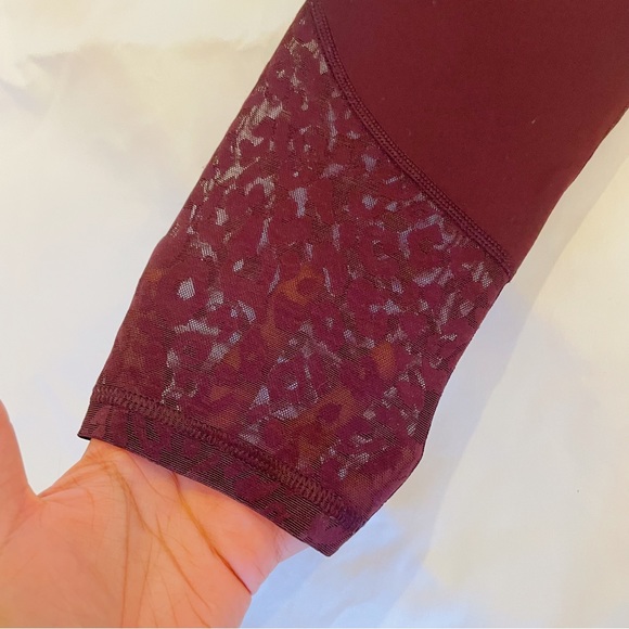 Victoria's Secret Knockout Capri Leggings Cheetah Print Mesh - Picture 6 of 11